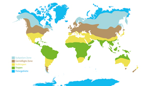 Klimazonen der Erde